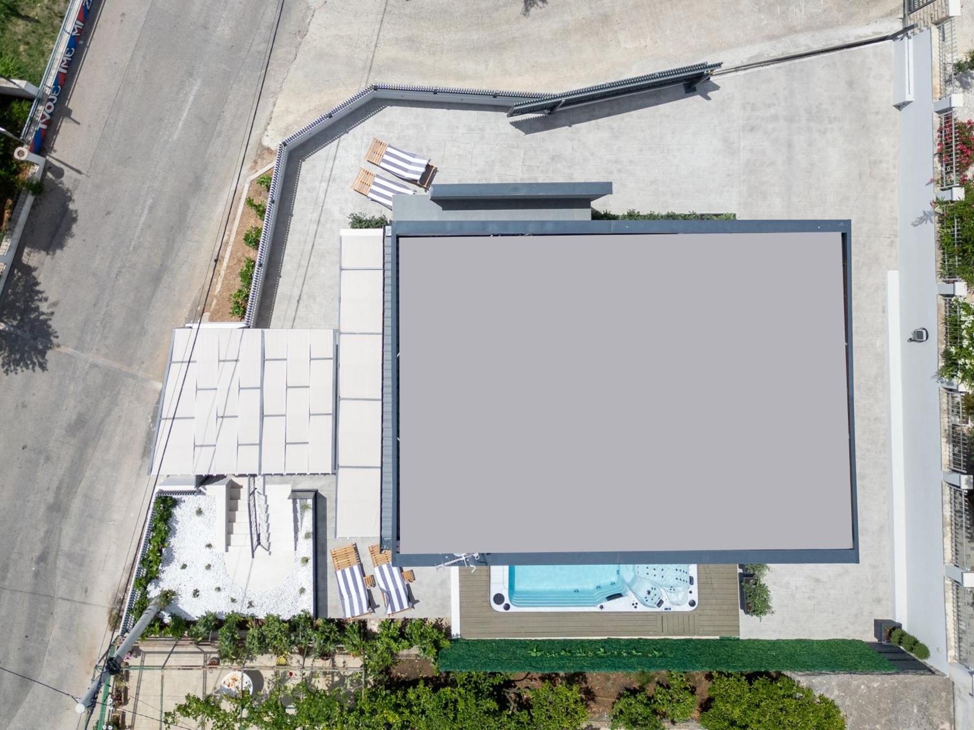 Villa Roma Sauna And Hydrotherapy Pool Trogir Exteriör bild